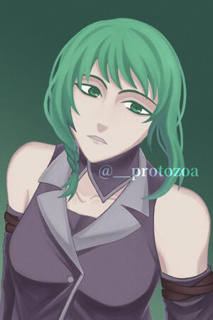 Bust Up Fanart - Nemesis Sudou